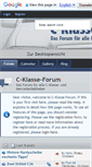 Mobile Screenshot of c-klasse-forum.de