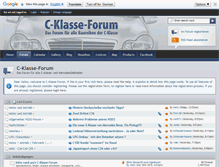 Tablet Screenshot of c-klasse-forum.de